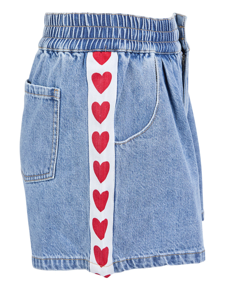 Eve Girl Love Denim Short (Size 3-7) - Denim - view 7