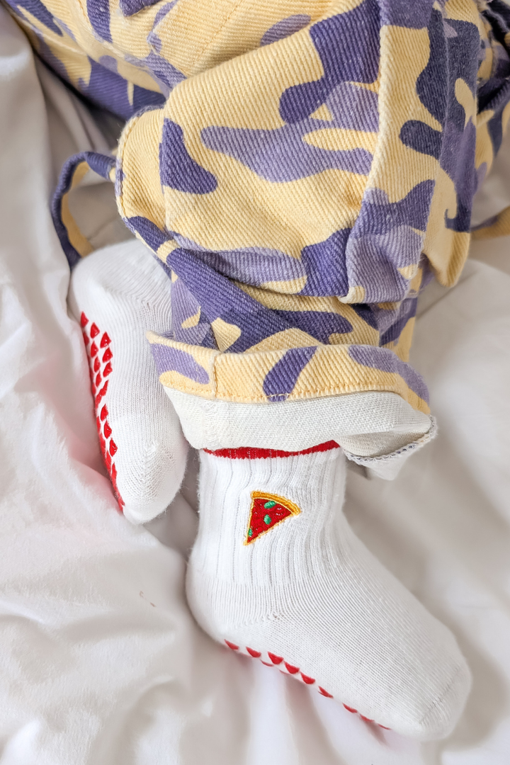 Poss &amp; Soss Socks, Pizza, front view