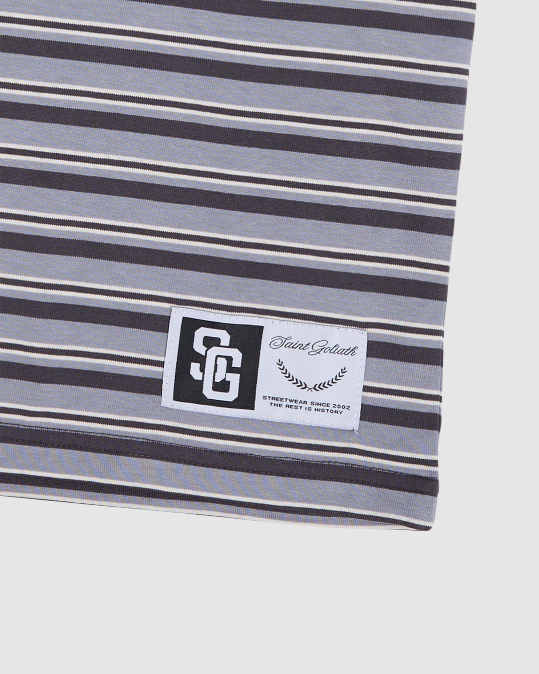 St Goliath Boys Stripe Ringer Tee (Size 3-7) - Black - photo 3 of 3