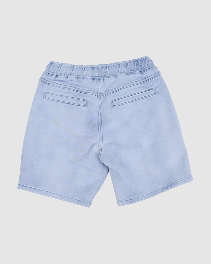 St Goliath Boys Fairhaven Short (Size 8-16) - Ice Blue Wash - photo 2 of 3