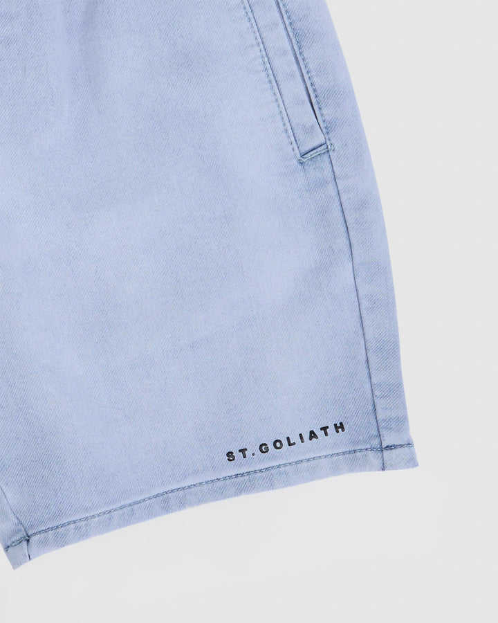 St Goliath Boys Fairhaven Short (Size 8-16) - Ice Blue Wash - photo 3 of 3