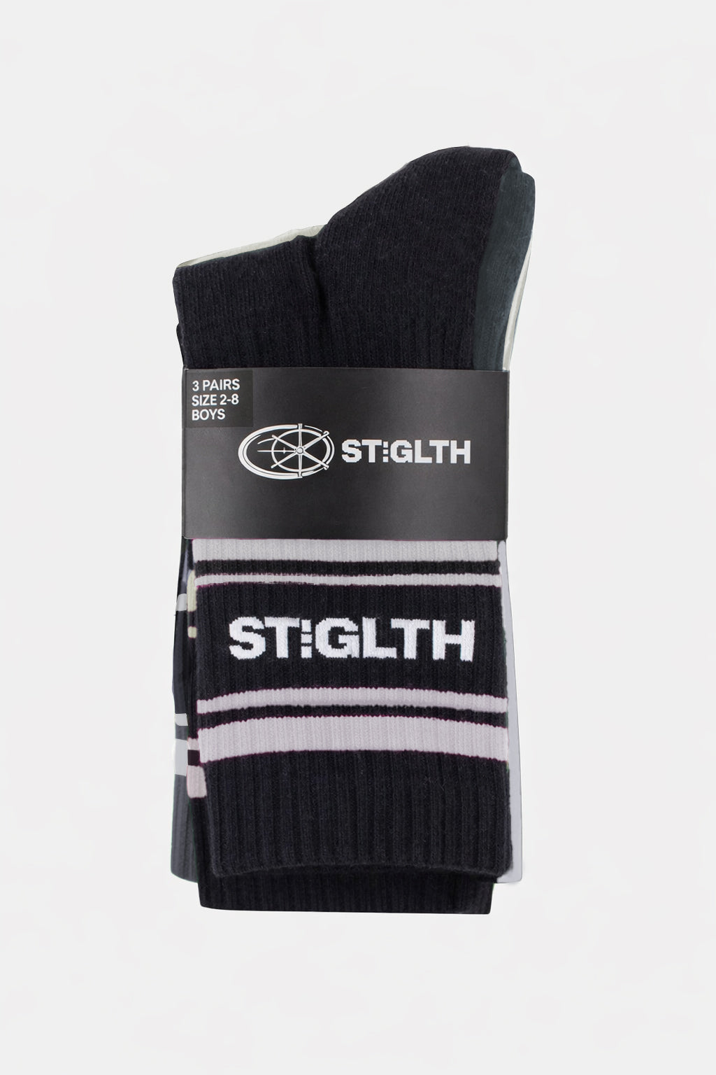 St Goliath Boys Classic Sock Pack (Size 3-7) - Multicoloured