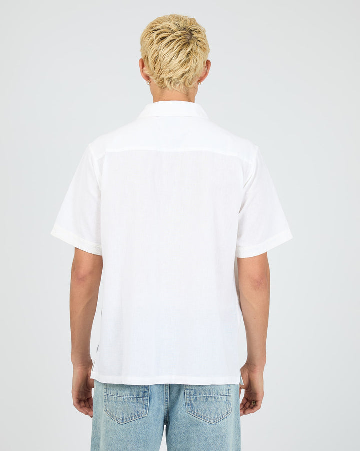 Silent Theory Shores S/S Shirt - White - photo 1 of 6