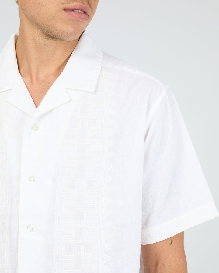 Silent Theory Shores S/S Shirt - White - photo 3 of 6