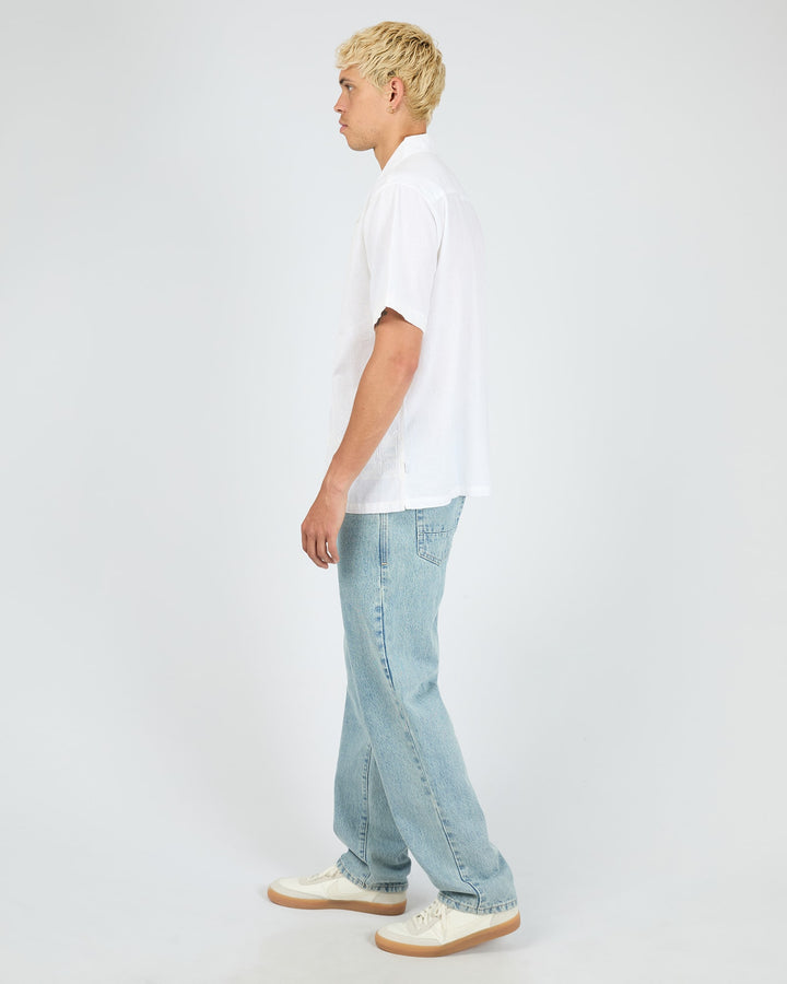 Silent Theory Shores S/S Shirt - White - photo 4 of 6