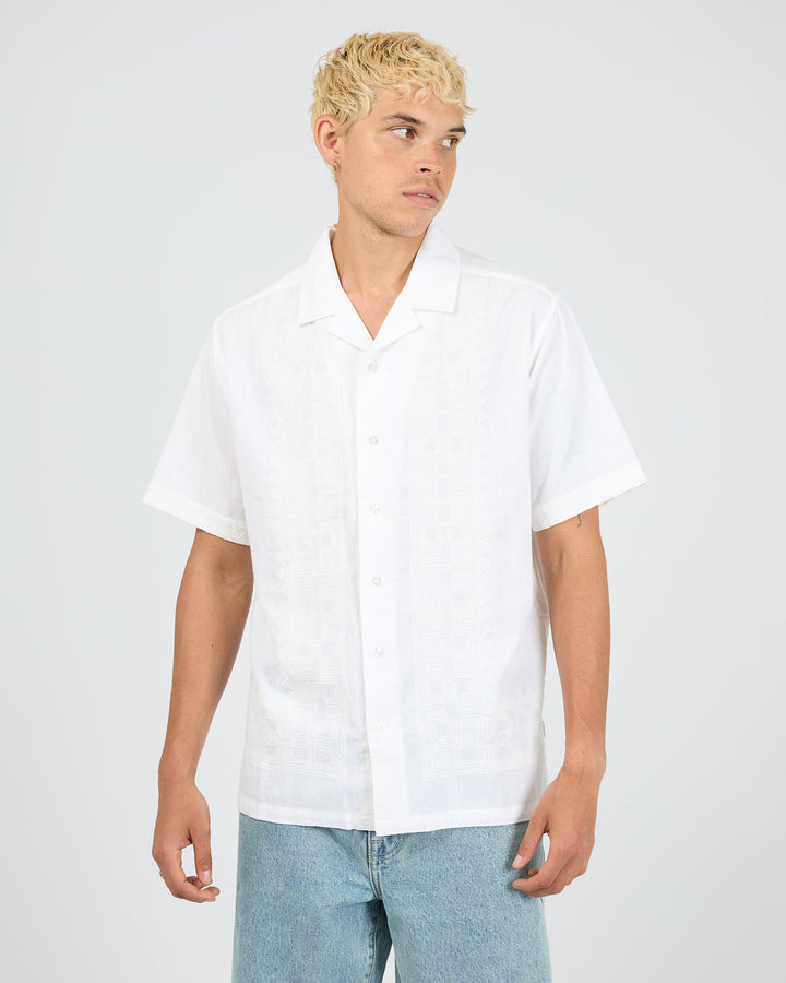 Silent Theory Shores S/S Shirt - White - photo 5 of 6