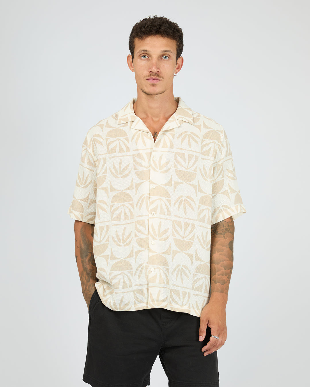 St Goliath Hour Glass S/S Shirt - Vintage White