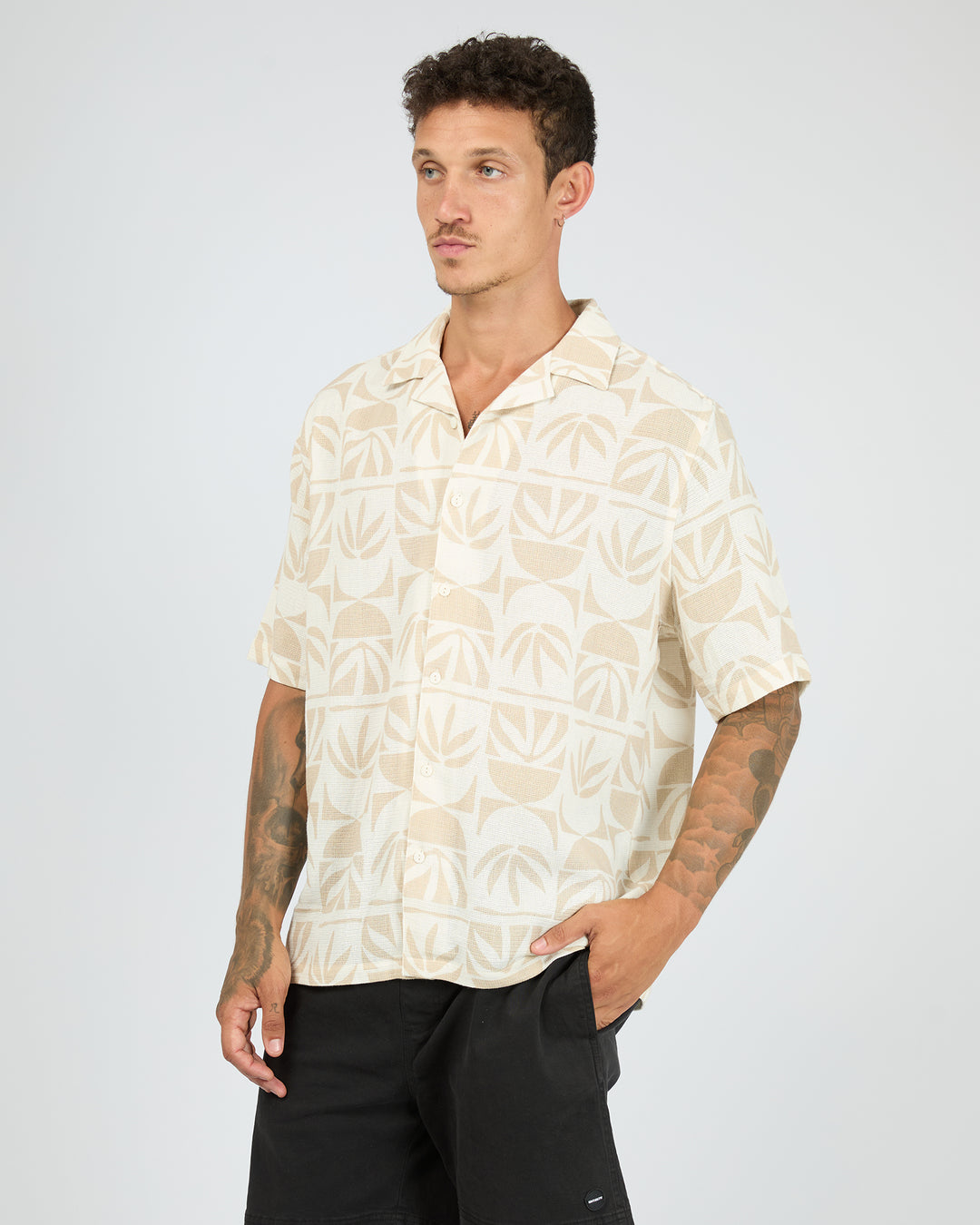 St Goliath Hour Glass S/S Shirt - Vintage White - view 4