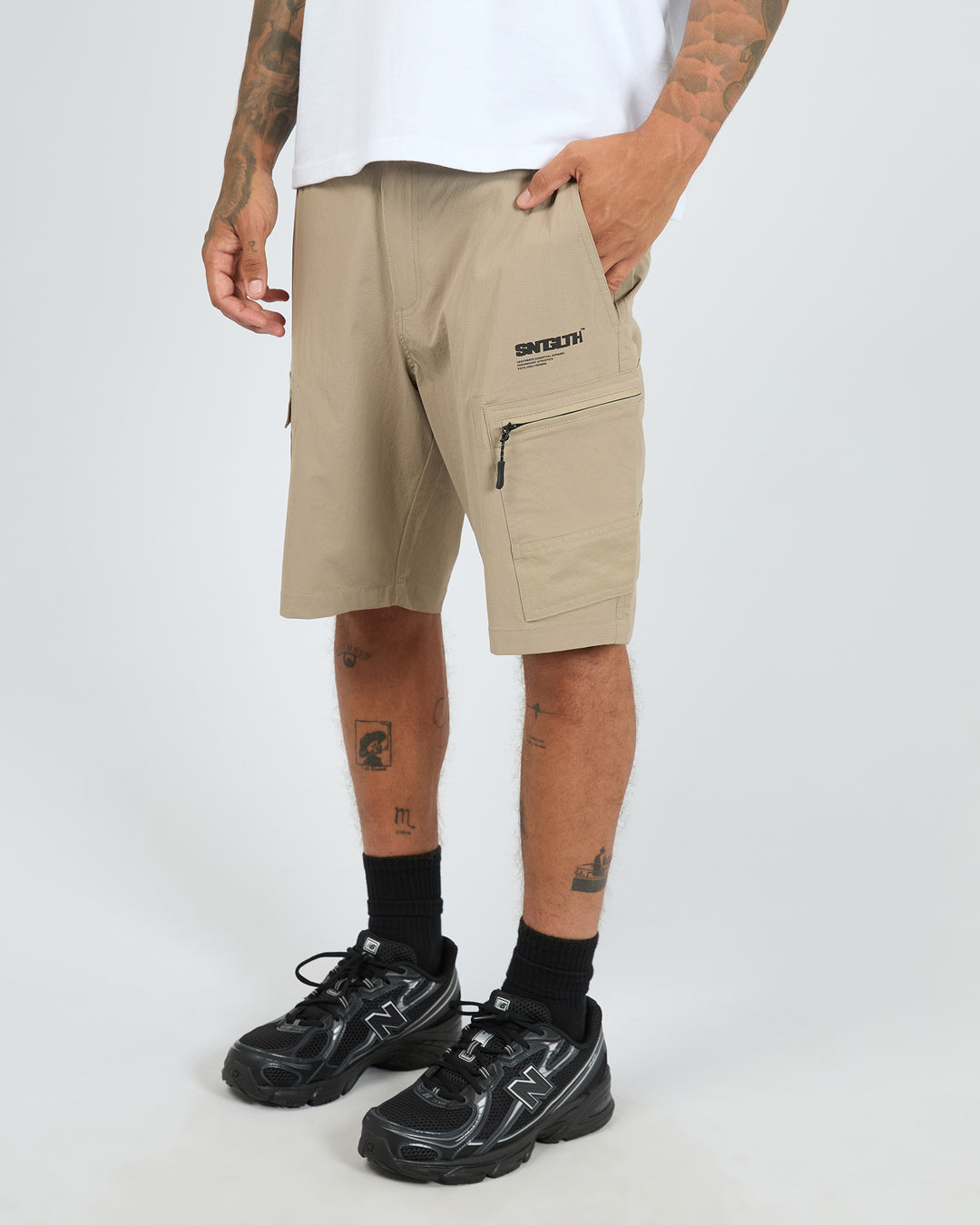 St Goliath APW 3 Shorts - Khaki - view 8