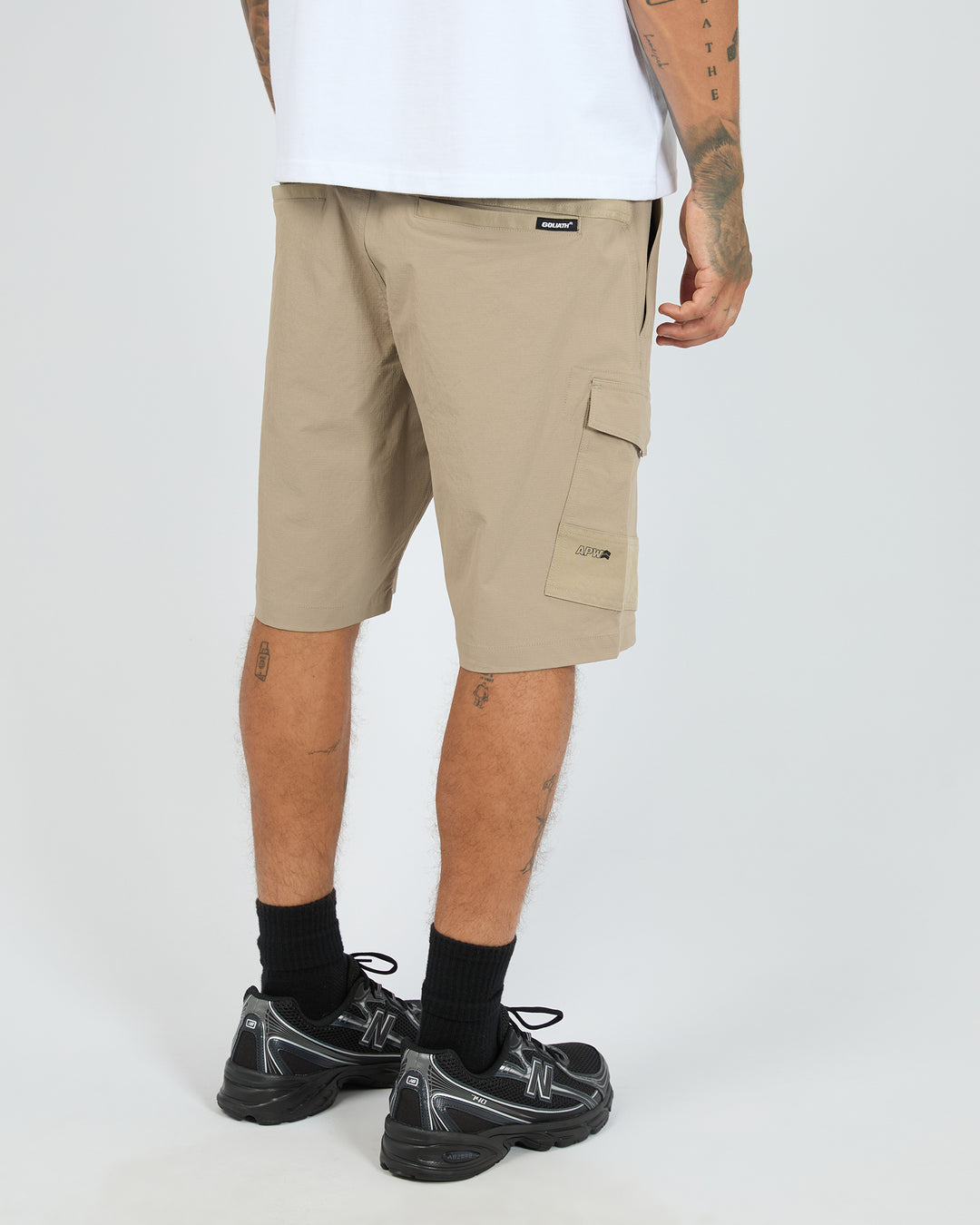 St Goliath APW 3 Shorts - Khaki - view 13