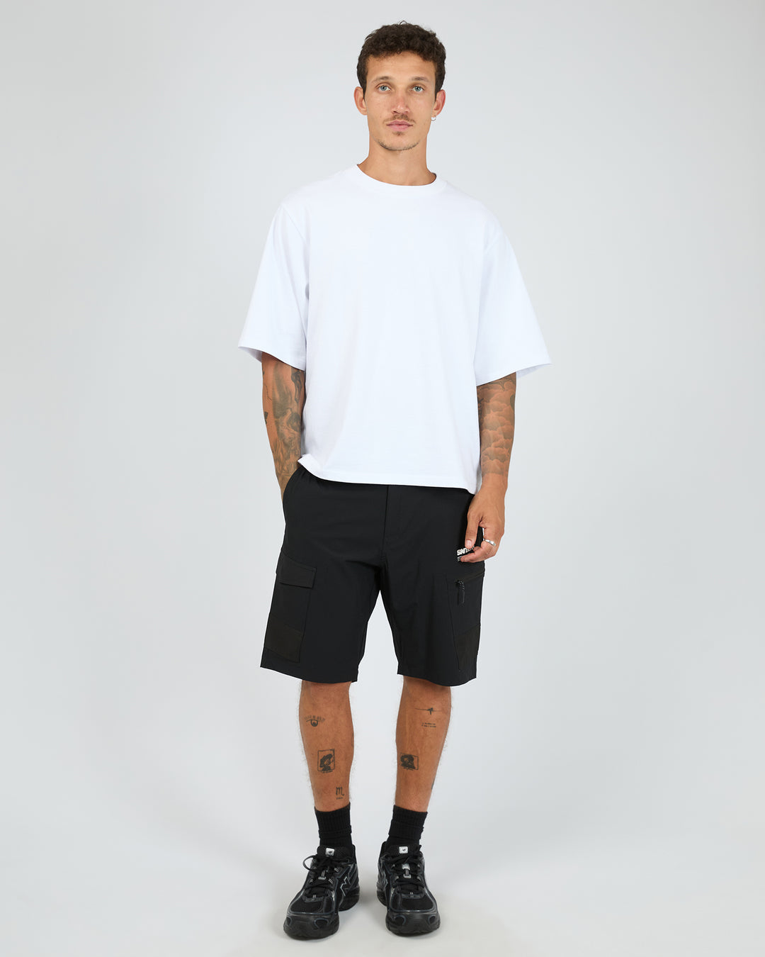 St Goliath APW 3 Shorts - Washed Black - view 4