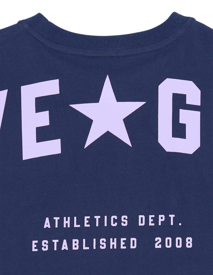 Eve Girl Motion Tee (Size 8-16) - Navy / Lilac - photo 9 of 9