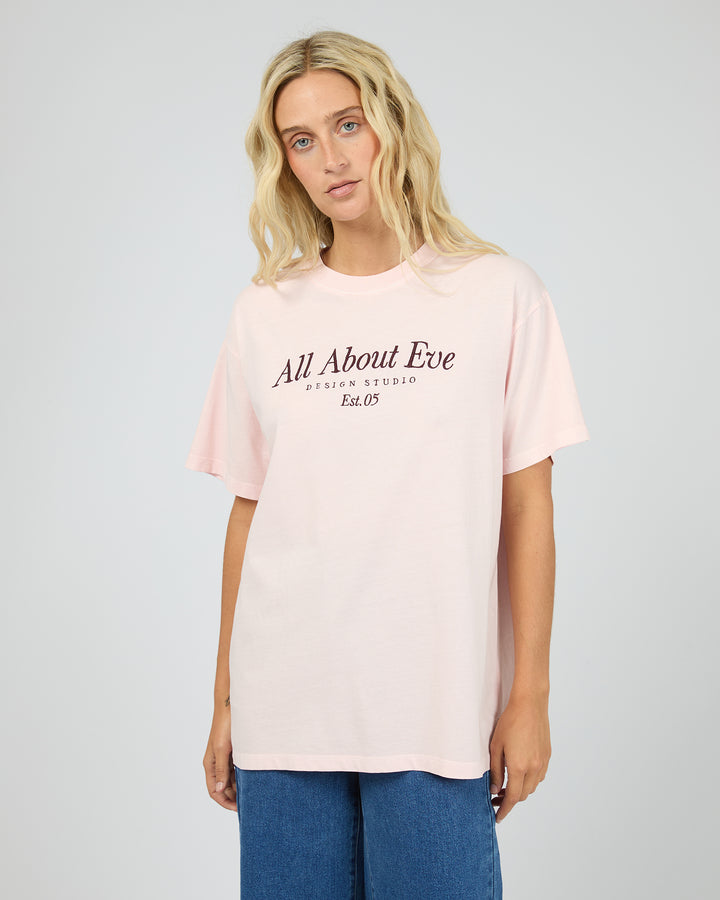 All About Eve AAE Timeless Tee - Pale Pink
