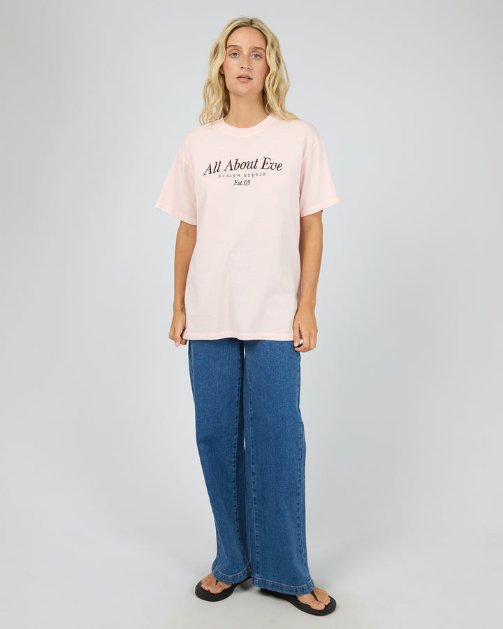 All About Eve AAE Timeless Tee - Pale Pink - view 2