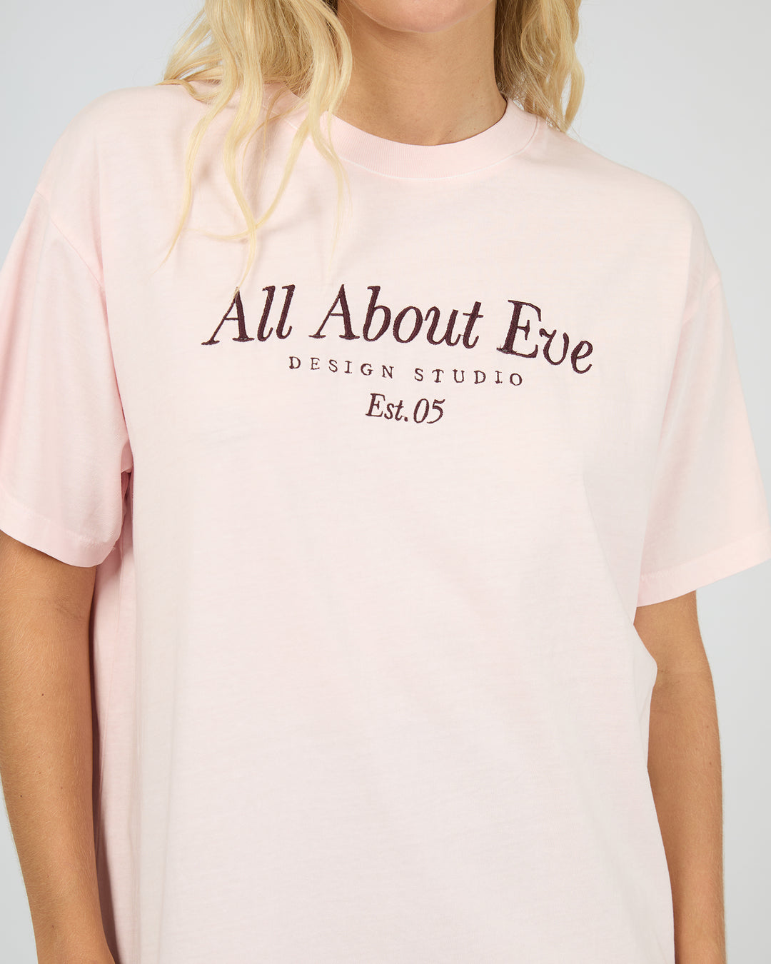 All About Eve AAE Timeless Tee - Pale Pink - view 5