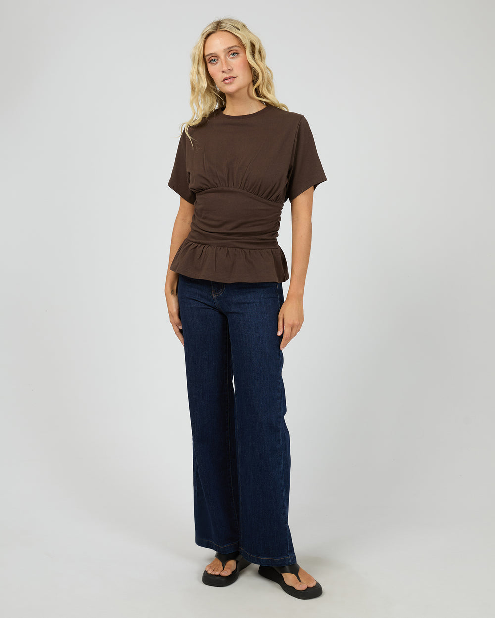 All About Eve AAE Tyler Tee - Brown - view 2