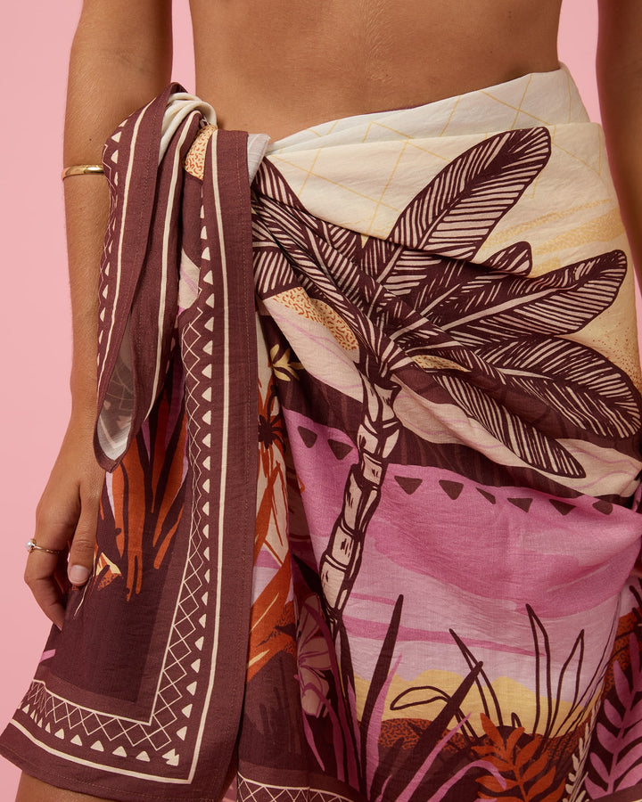 All About Eve Golden Hour Beach Sarong - Print - photo 2 of 2
