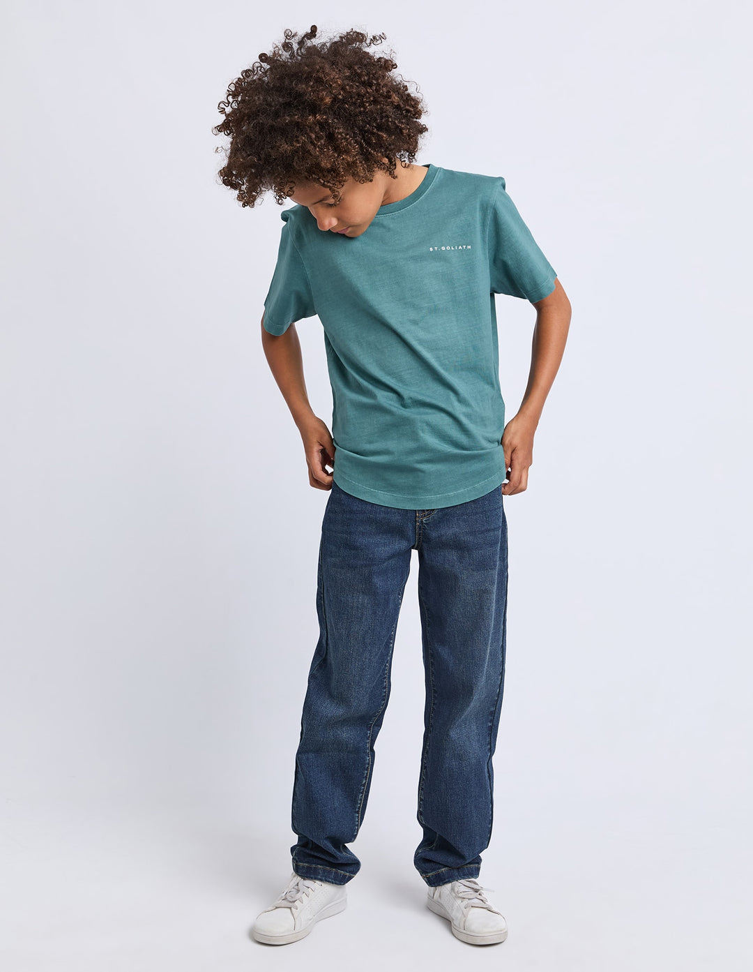 St Goliath Boys STG Essential Tee (Size 8-16) - Forrest - photo 5 of 7