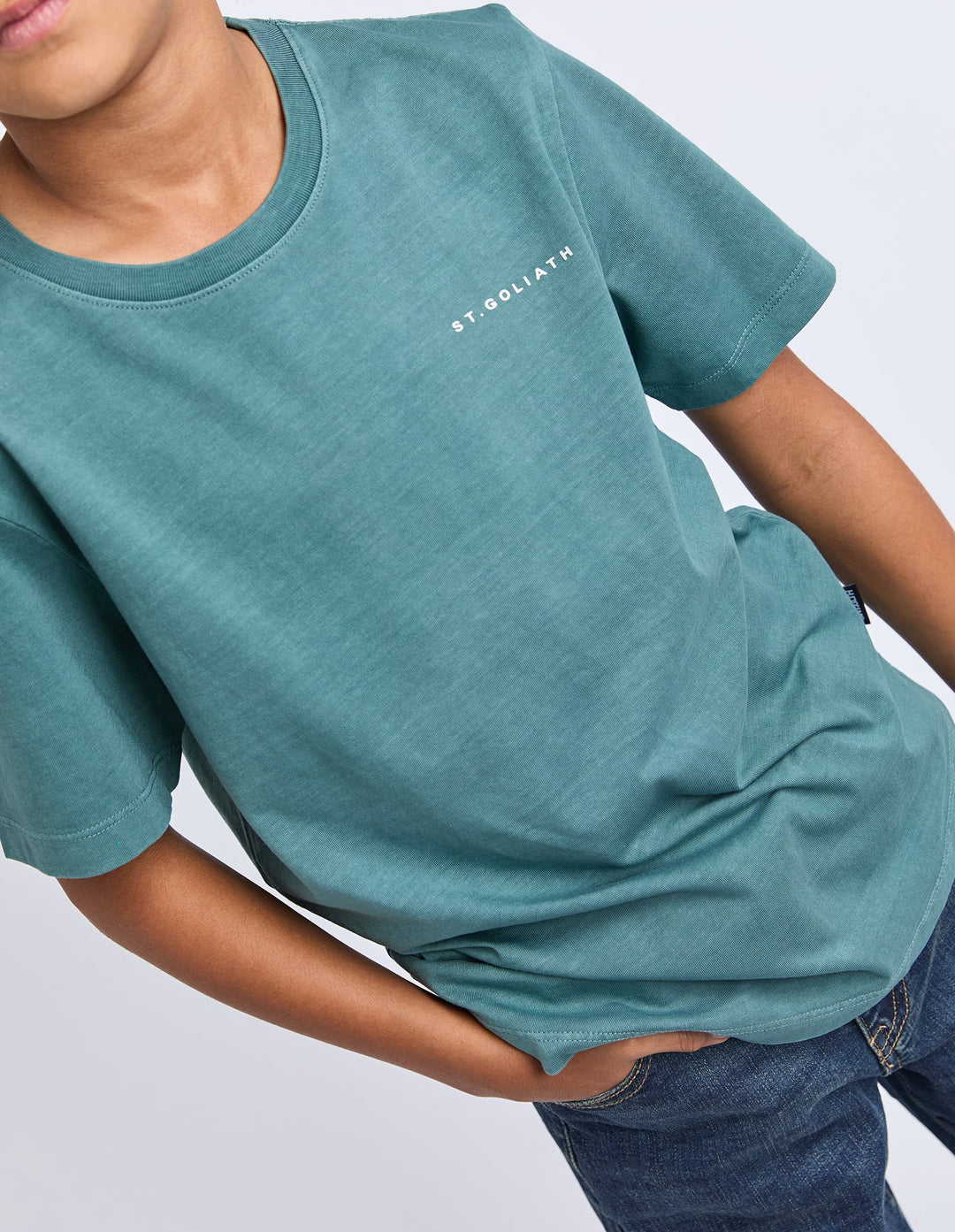 St Goliath Boys STG Essential Tee (Size 8-16) - Forrest - photo 6 of 7