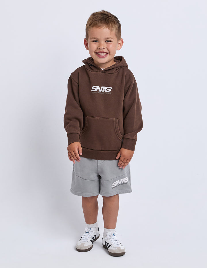 St Goliath Boys Challenger Hoodie (Size 3-7) - Brown - view 6