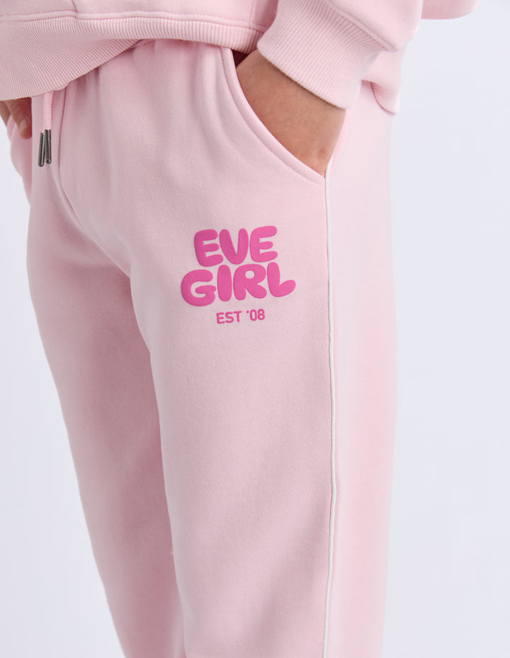 Eve Girl Sports Club Flare Trackpant (Size 8-16) - Pale Pink - view 4