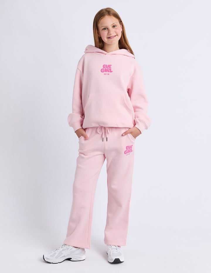 Eve Girl Sports Club Flare Trackpant (Size 8-16) - Pale Pink - view 6