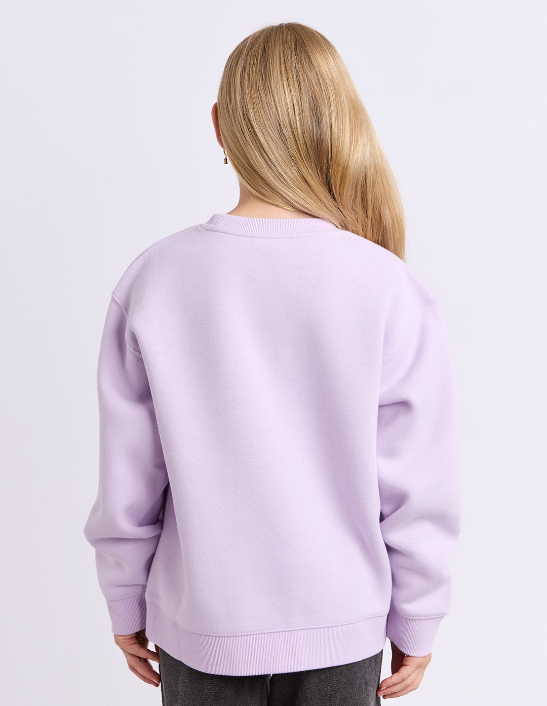 Eve Girl Flaming Heart Crew (Size 8-16) - Lilac - view 7