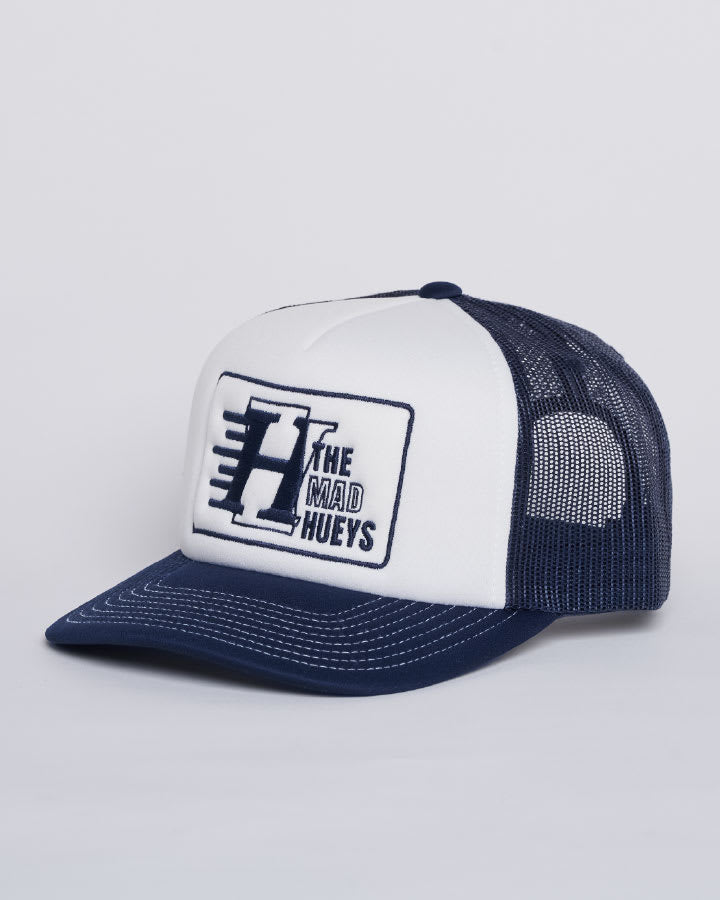The Mad Hueys Contrast Hueys Foam Trucker in White - product photo 1