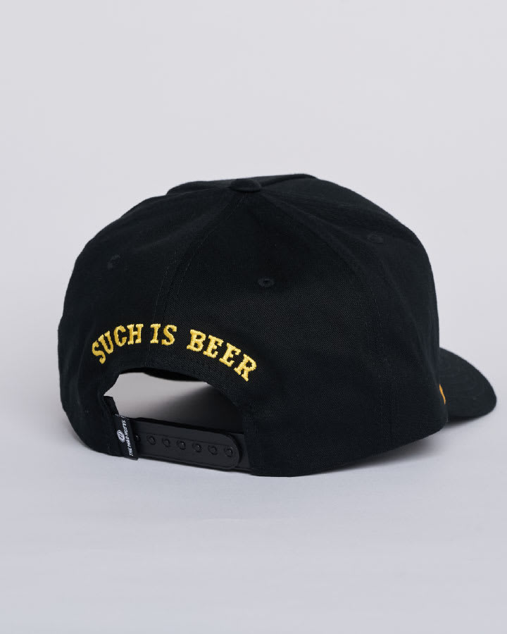 The Mad Hueys Keg Kelly Poster Twill Snapback in Black - product photo 2