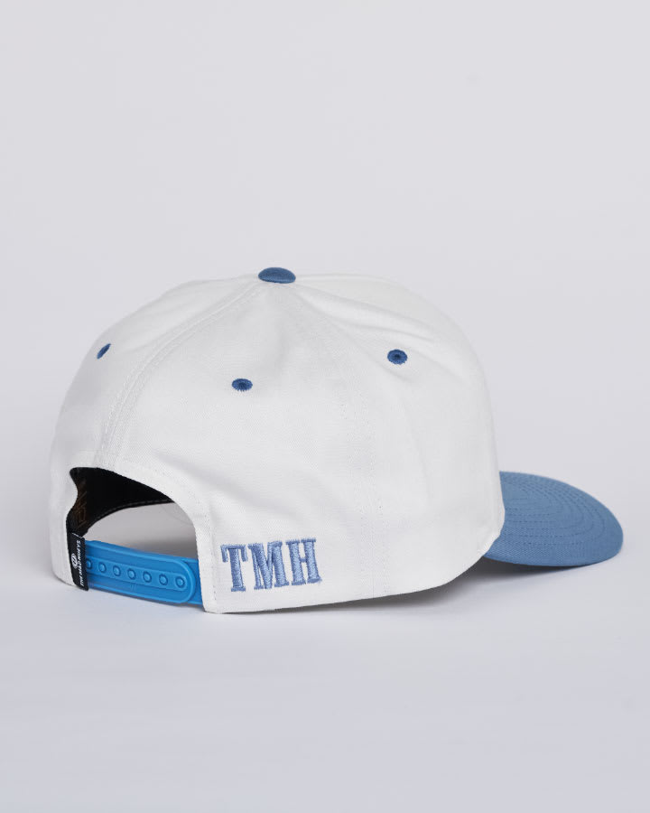 The Mad Hueys Ranch Hueys Twill Snapback in White - product photo 2