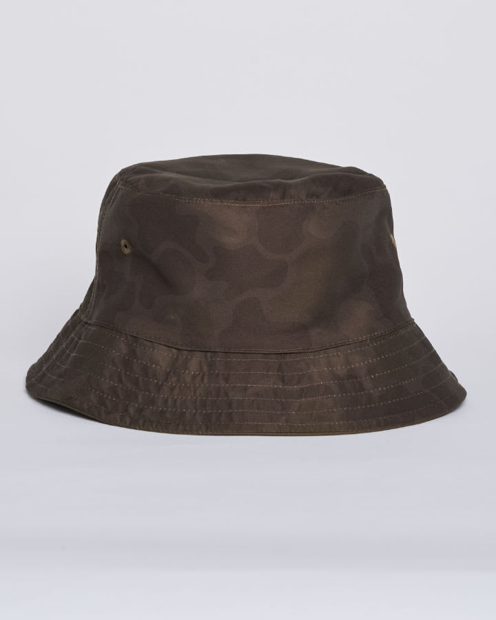 The Mad Hueys Contrast Hueys Reversible Bucket Hat in Olive - product photo 2