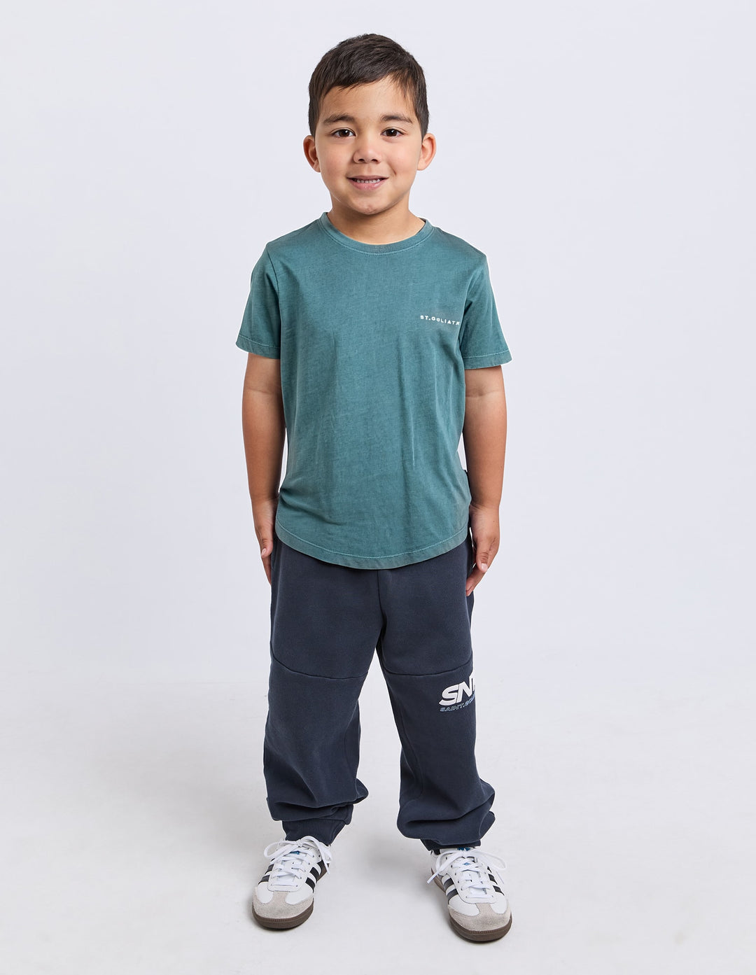 St Goliath Boys STG Essential Tee (Size 3-7) - Forrest - photo 6 of 7