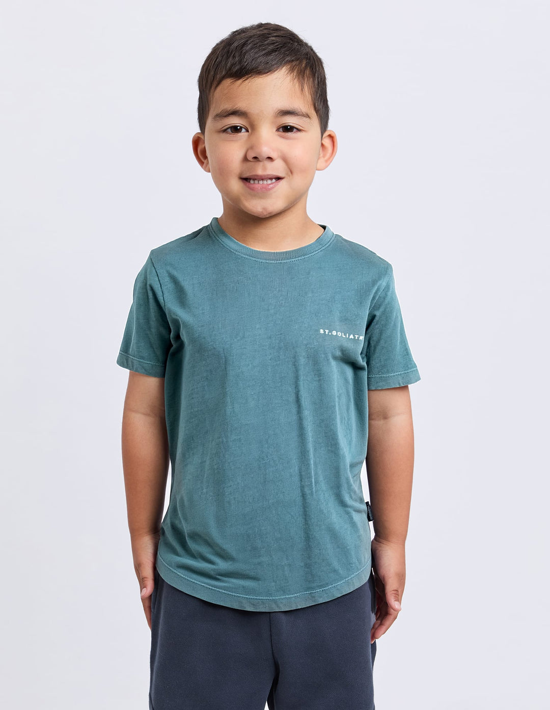 St Goliath Boys STG Essential Tee (Size 3-7) - Forrest - photo 7 of 7