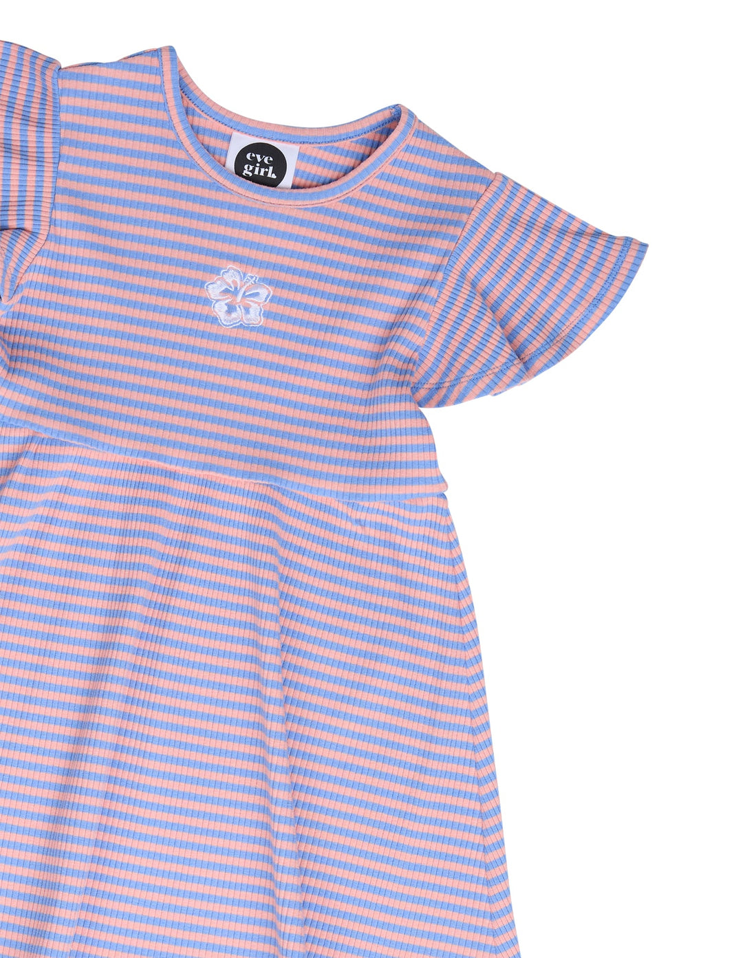 Eve Girl Ellidy Frill Dress (Size 3-7) - Stripe - photo 3 of 3