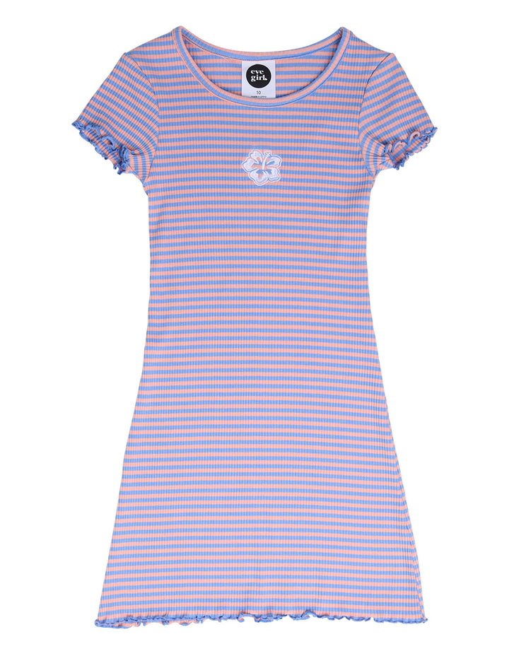 Eve Girl Ellidy Rib Dress (Size 8-16) - Stripe - photo 1 of 3