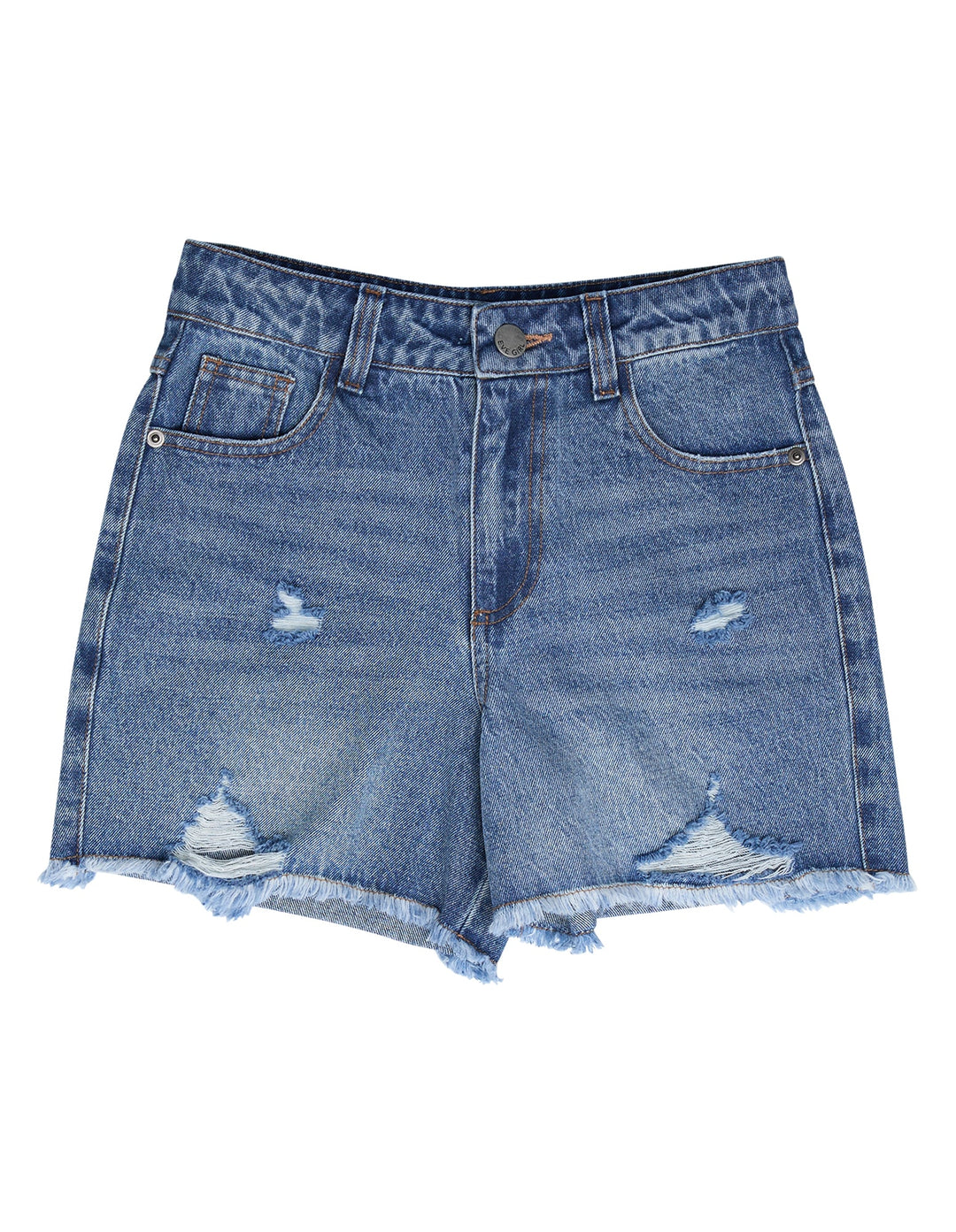 Eve Girl Lexi Denim Short (Size 8-16) - Mid Blue - photo 1 of 3