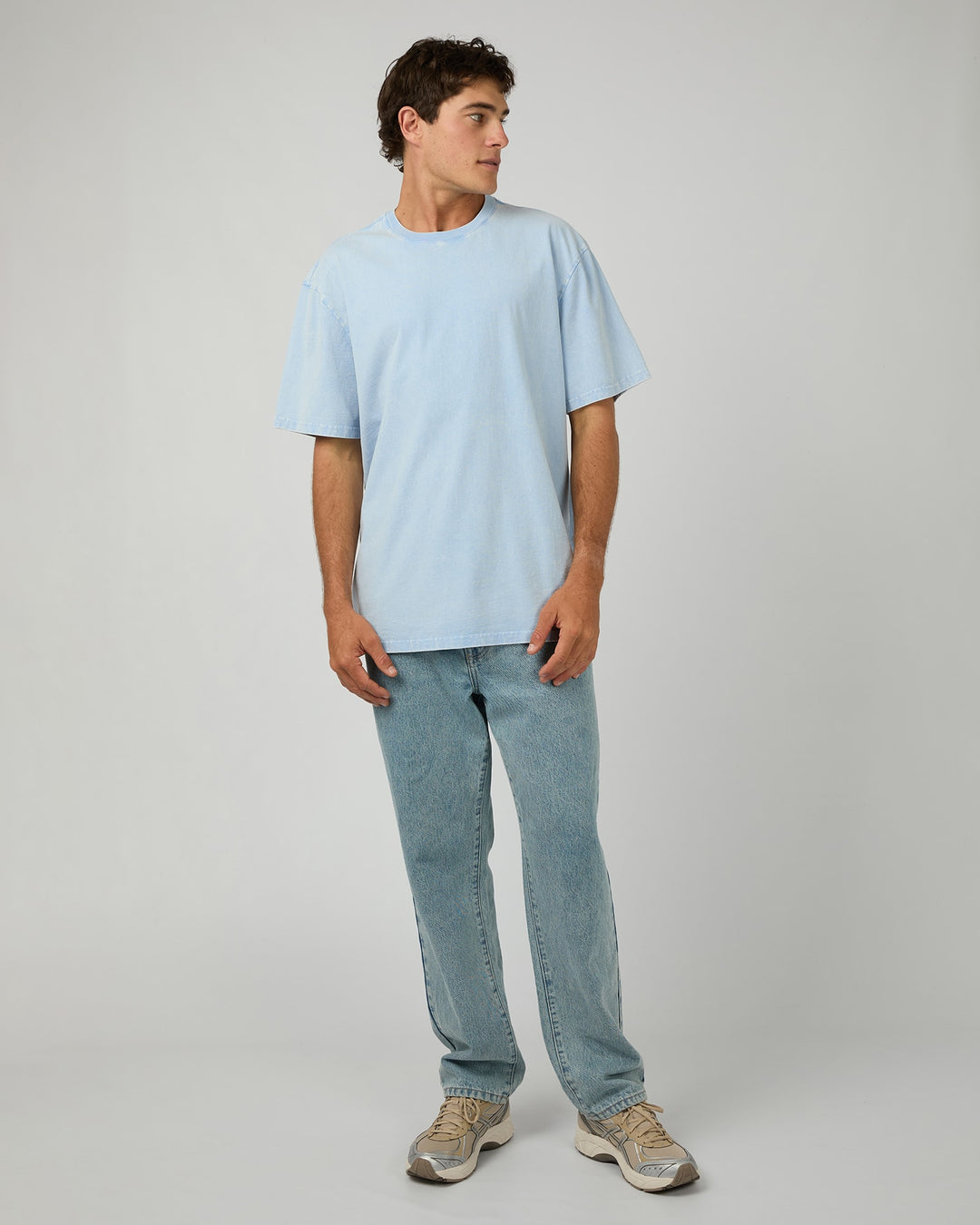 Silent Theory Acid Essential Fit Tee - Blue - photo 2 of 6
