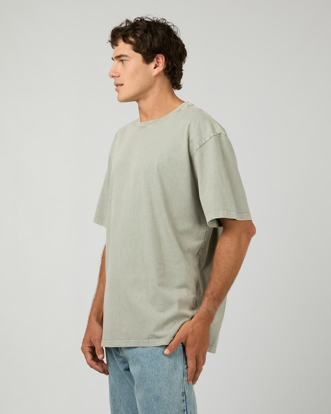 Silent Theory Acid Essential Fit Tee - Grey - photo 4 of 6