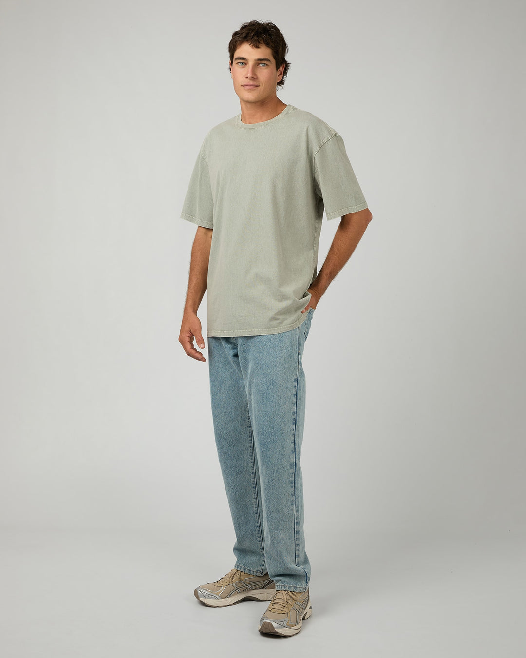 Silent Theory Acid Essential Fit Tee - Grey - photo 6 of 6