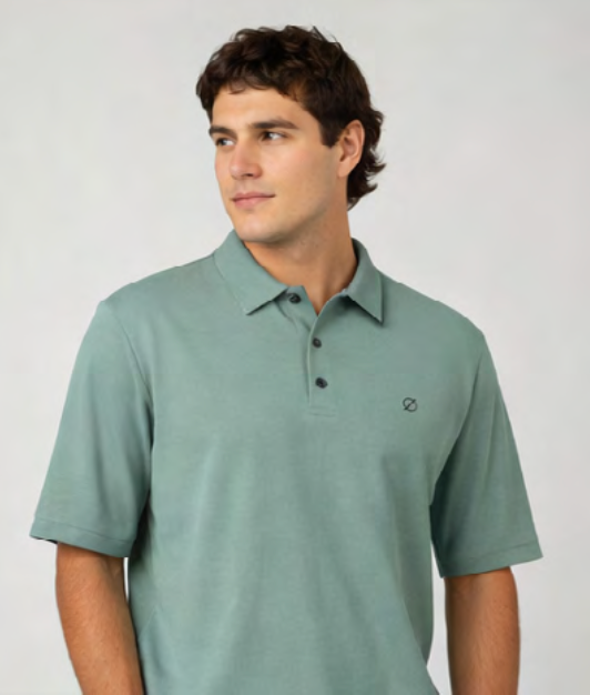 Silent Theory Essential Polo - Pine