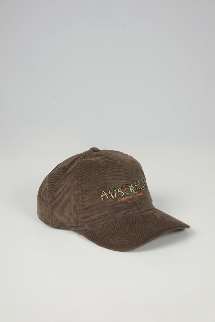 General Store Merchandise Australia Cord Cap - Brown - photo 1 of 2