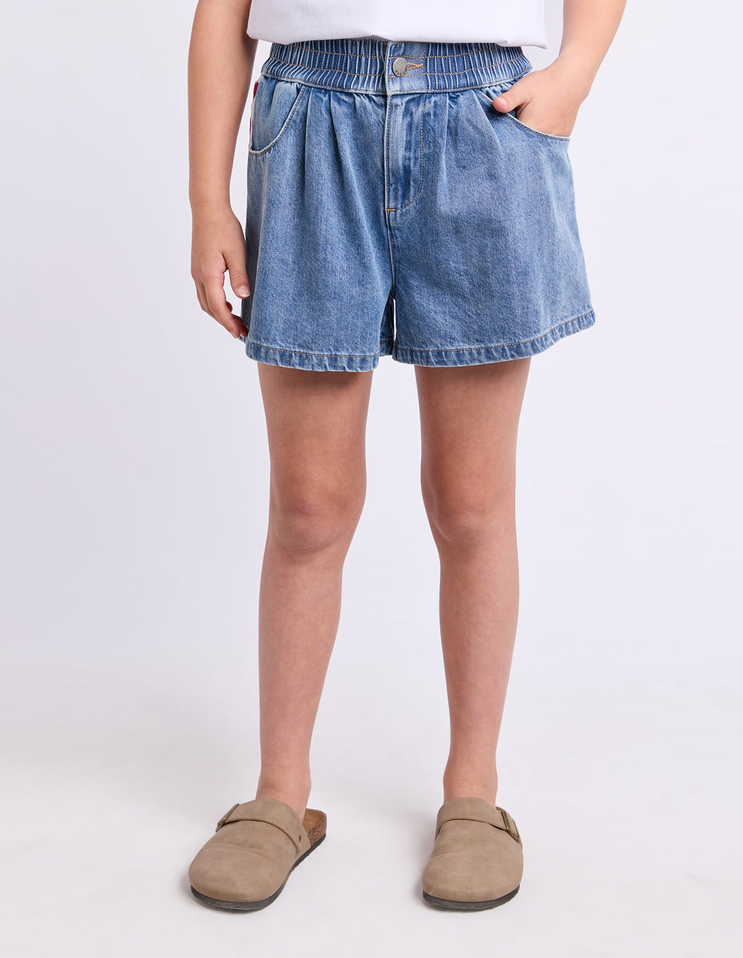 Eve Girl Love Denim Short (Size 8-16) - Denim - photo 1 of 7