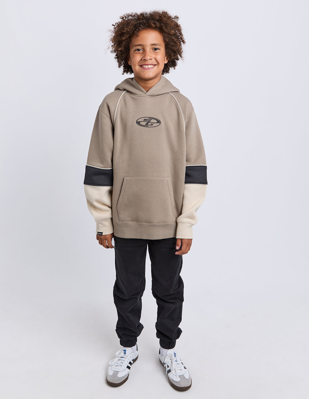 St Goliath Boys Quantum Hoodie (Size 8-16) - Dune - view 2