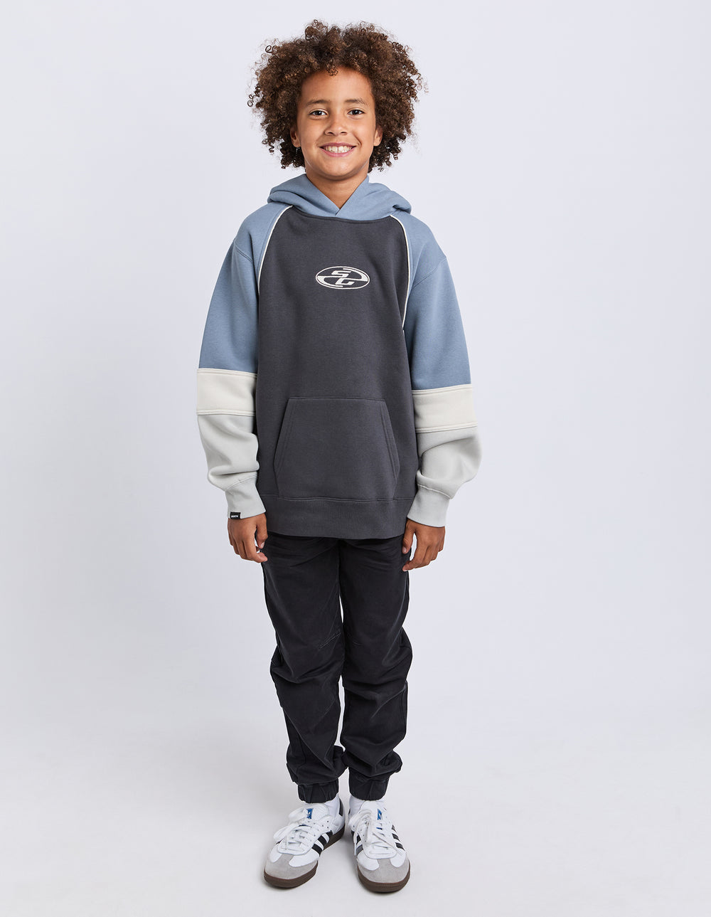 St Goliath Boys Quantum Hoodie (Size 8-16) - Black - view 2