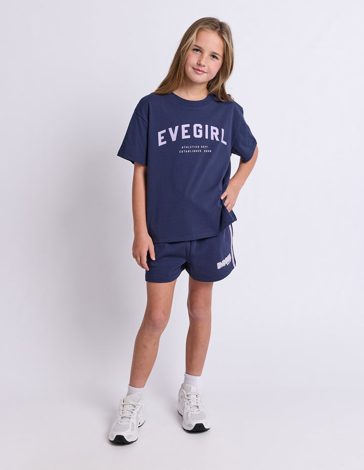 Eve Girl Motion Tee (Size 8-16) - Navy / Lilac - photo 4 of 9