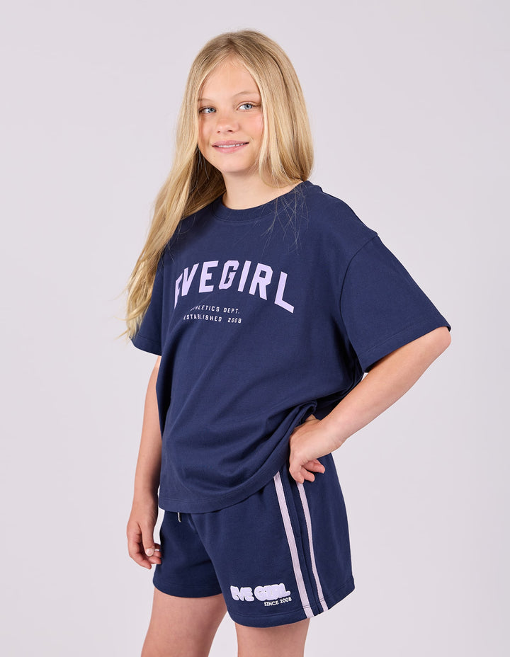 Eve Girl Lounge Club Short (Size 8-16) - Navy - photo 3 of 9