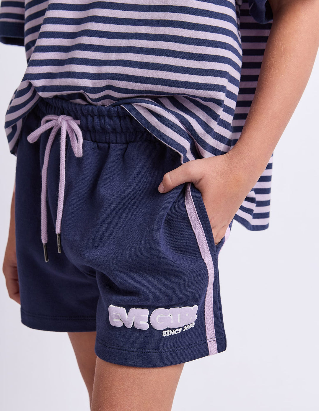 Eve Girl Lounge Club Short (Size 8-16) - Navy - photo 1 of 9