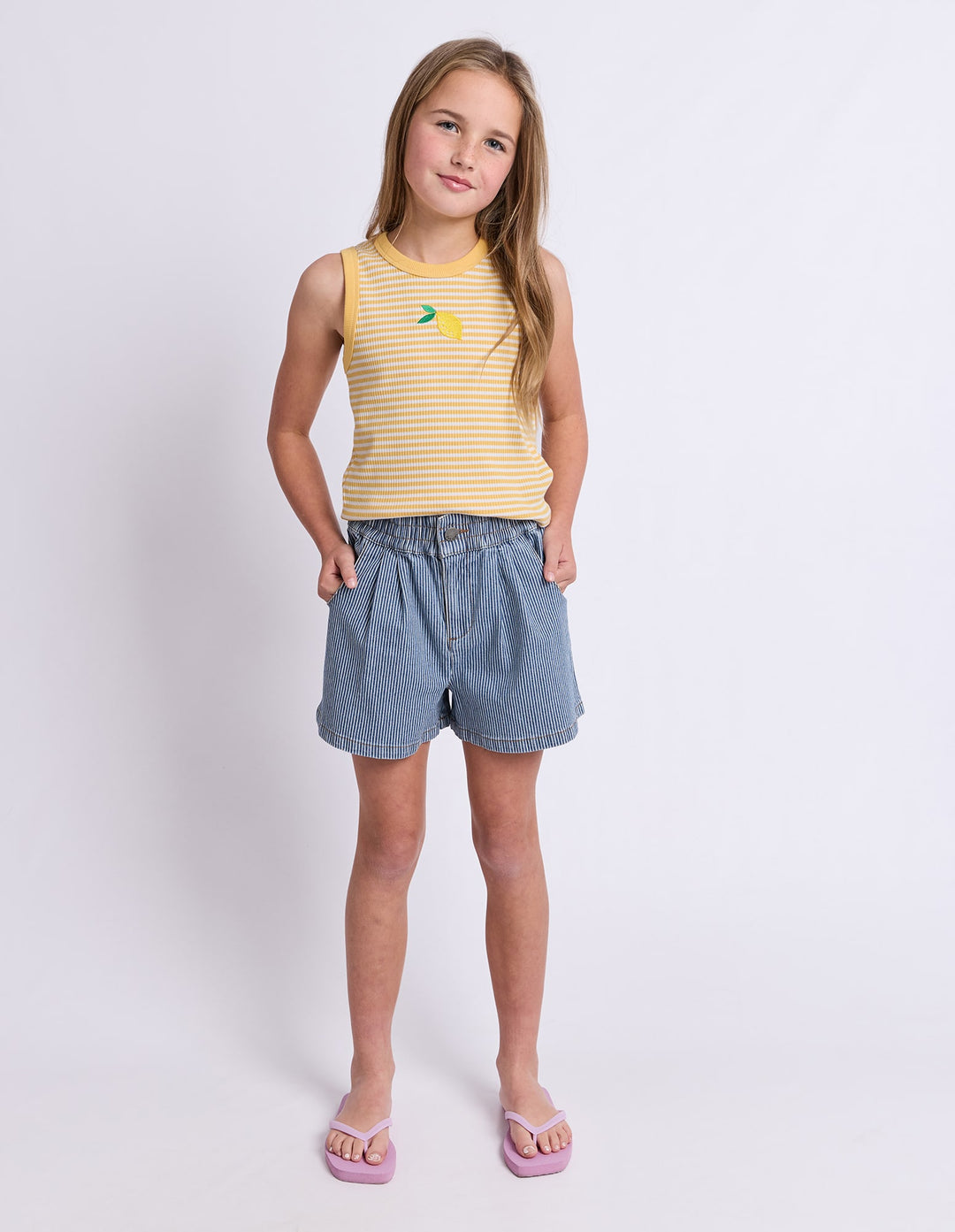 Eve Girl Raya Short (Size 8-16) - Stripe - photo 2 of 7