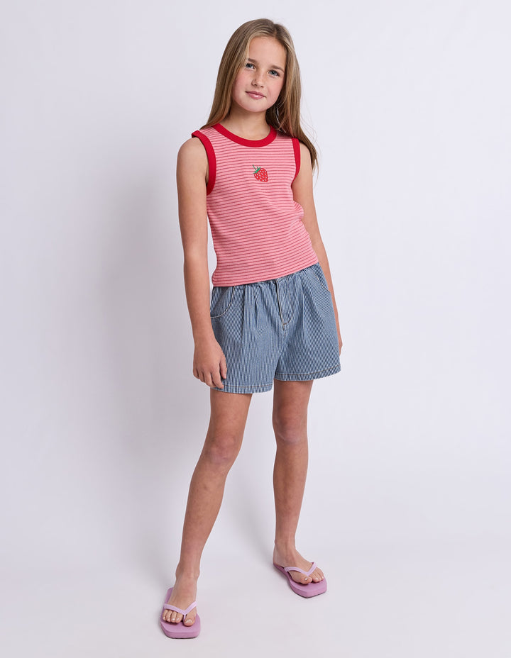 Eve Girl Evie Rib Tank (Size 8-16) - Pink - photo 2 of 7