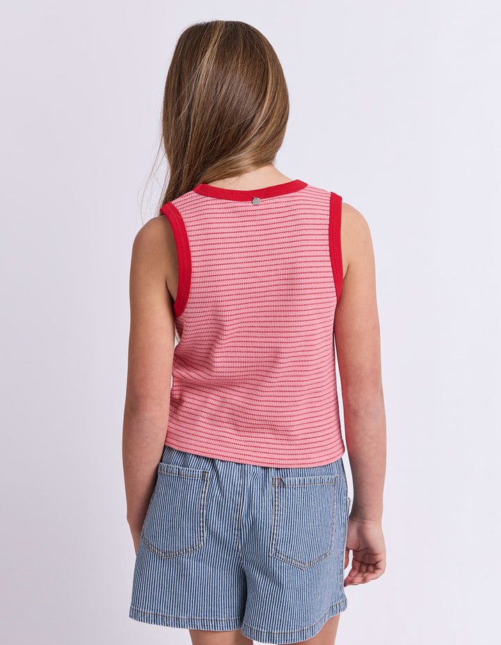 Eve Girl Evie Rib Tank (Size 8-16) - Pink - photo 3 of 7